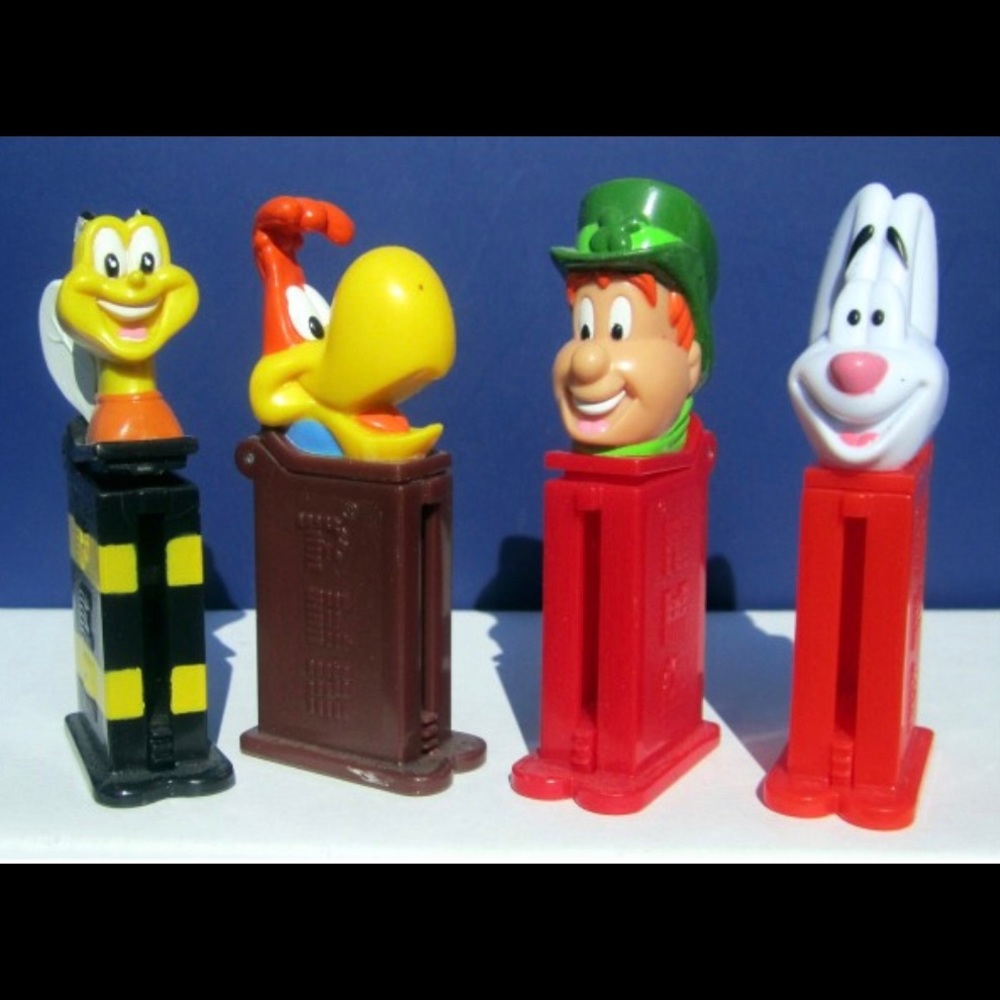 2001 General Mills Cereal Mini Pez Dispenser Premium Pez Set